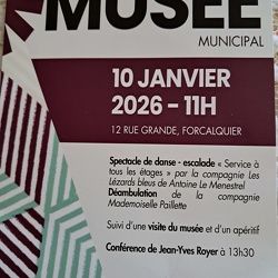2026 01 10 INAUGURATION DU MUSEE DE FORCALQUIER